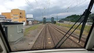 Göteborg-Grums från förarplats / Cabinerit / Führerstandsmitfahrt