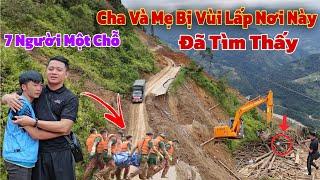 Tìm thấy người con đi bộ vượt rừng suốt 2 ngày đêm để tìm cha mẹ bị lũ cuốn trôi và cái kết ứa lệ