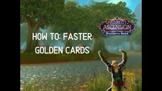 How to get GOLDEN CARDS faster - S9 Ascension