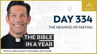 Day 334: The Meaning of Fasting — The Bible in a Year (with Fr. Mike Schmitz)