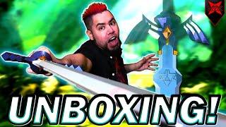 The OFFICIAL Master Sword Replica! Zelda's Master Sword Proplica Unboxing!