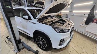 Про китайские автомобили, работу климата и аудиосистемы Chery Tiggo 8 Pro. Прописал датчики давления