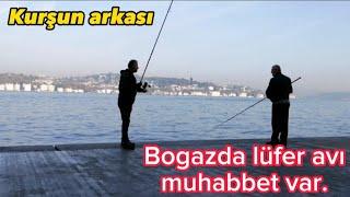 İSTANBUL BOĞAZDA OLTA BALIK AVI. MUHABBET VAR.YENİ 1. BÖLÜM LÜFER,CİNEKOP, İSTAVRİT,ZARGANA DENEDİK.