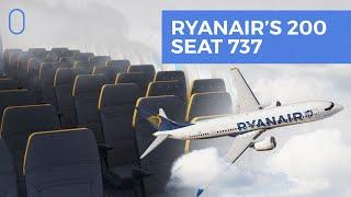 A Look At Ryanair’s Crazy 200 Seat Boeing 737