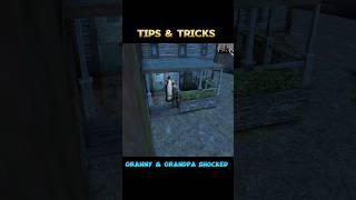 Granny & Grandpa Minde Blast Survival Trick #granny #horrorgaming #shorts #gaming