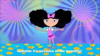 Phineas and Ferb-Izzy's Got the Frizzles Lyrics