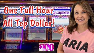 1 Hour of NON-STOP JACKPOTS on High Limit Top Dollar! 