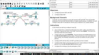 6.8.1 Configure NAT for IPv4