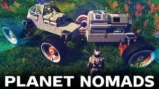 PLANET NOMADS - ВЫЖИВАНИЕ И СТРОИТЕЛЬСТВО НА ЧУЖОЙ ПЛАНЕТЕ (стрим) #12