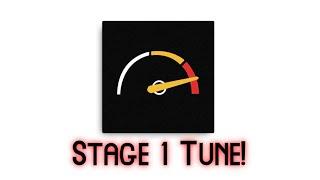 Stage 1 Tune | Into the RED