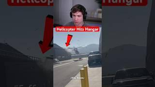Reality Star’s Helicopter Hits Hangar Door