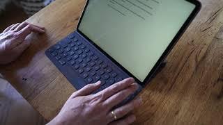 Quick Mockup: A Different Idea For A Trackpad For The iPad