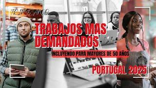 The most in-demand jobs in Portugal 2025 #portugal2025 #migraraportugal #vivirenportugal