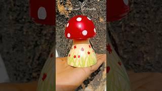 DIY LED Bulb Mushroom || Best out of Waste #shorts #diy #viral #craft #ideas #reuse #art #painting