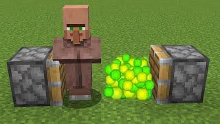 villager + xp =???