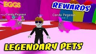 I GOT BEST CANDY PETS In CANDY REWARDS BUBBLE GUM SIMULATOR!! (Roblox)