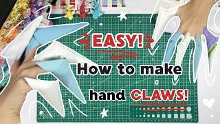How to make dragon CLAWS! || SO EASY!