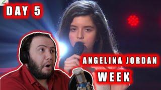 Day 5 of Angelina Jordan week - Feeling Good - TEACHER PAUL REACTS