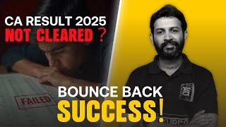 CA Result JAN 2025 Not as Expected? Don't Give Up! | Motivational Message by CA Sandesh | ArivuPro