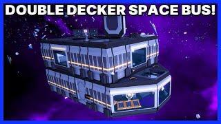 I Built a Solar Powered Double Decker SPACE BUS! - Remains Ep 2 - SciFi Survival Building Game