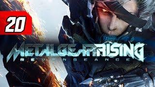 Metal Gear Rising Revengeance Walkthrough - Part 20 Boss Sundowner Let's Play Gameplay Commentary