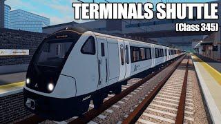 DRIVING THE NEW CLASS 345 TO THE AIRPORT TERMINALS!! (R060)