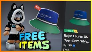 New FREE LIMITED UGC items , How to get FREE UGC LIMITED ITEMS Bucket Hat on ROBLOX - Roblox