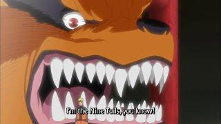 Naruto made Kurama no longer hostile, Naruto unlocks the Kurama seal and uses the Sage Mode