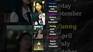 Coment ur bday month.. #aesthetic #1million #trending #blackpink #explore #fypシ゚viral #youtube