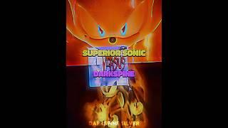 Superior Sonic vs DarkSpine #edit#shorts#video#cyber#super#darkspine#sonic