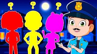 Tickle Policeman ‍️ | Kids Songs And Nursery Rhymes by Lights Kids Cartoons