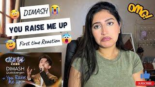 I CAN NOT STOP CRYING !!! Dimash Qudaibergen - You Raise Me Up Live First time REACTION/REVIEW