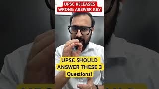 UPSC is playing with aspirant’s career! How is this fair? #prelimsanswerkey #shortsfeed #upsc #ias