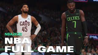 CLEVELAND CAVALIERS vs BOSTON CELTICS  GAMEPLAY PS5 { 4K ULTRA HD }