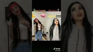 Parizoda vs Bonamur tik tok video #bonamur #parizoda_usmonova