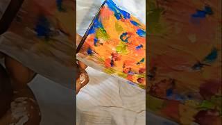 Making a pen holder with tissue paper #diy #pleasesubscribe #viralshorts #craft #art #1million