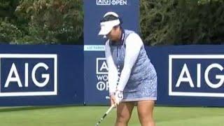 Lilia Vu  AIG Women's Open The Favorite Champion#golfswing #followthrough #attitude #gratitude #golf