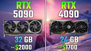 RTX 5090 vs RTX 4090 | Test in 7 Games