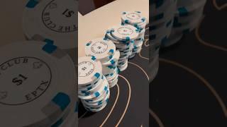 We offer 1-1 NLH here at THE CLUB POKER HOUSE come join the action! #poker #shorts #texas
