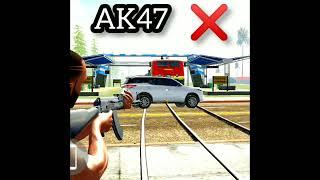 Gun Test Challenge  Only Two Bullets || Indian Bikes Driving 3d #shorts #mobilegta #mcvivekgamer