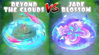 Kagura Jade Blossom VS Beyond the Clouds Skin Comparison