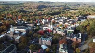 Foliage flight over Hanover, NH