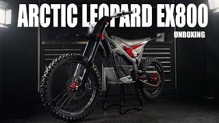 Arctic Leopard EX800 Electric Dirt Bike #unboxing