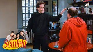 Jerry Throws George "Out of the Loop" | Seinfeld