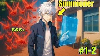 [1-2] When a Genius Beast Tamer Trains 1 Billion Locusts from Rank F to SSS+ | Manhwa Recap