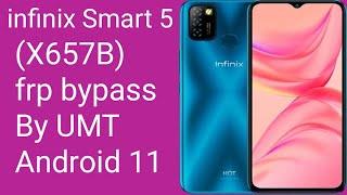 infinix Smart 5 (X657B) frp bypass By UMT Android 11 Press volume up GSM RASHID ALI