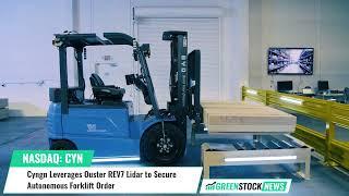 Cyngn ($CYN) Leverages Ouster ($OUST) REV7 Lidar to Secure Autonomous Forklift Order