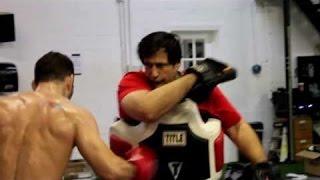 Boxing drill at Longo and Weidman MMA - Dynamic Fitness