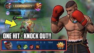 ONE HIT - KNOCK OUT MGA KALABAN SA SOBRANG OP NA FIGHTER!! | PAQUITO GAMEPLAY (TAGALOG) | MLBB