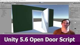 Unity Open Door Script C#